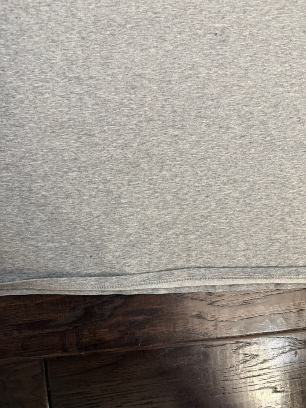 Nike Light Gray Scoop Neck Tee with Navy Script - Picture 8 of 12